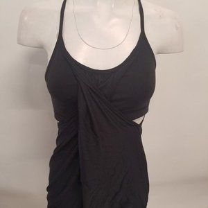 LULULEMON Black Tank Top w/ Built In Sports Bra